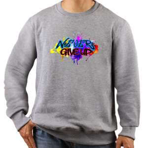 Jaket Sweater NeverGiveUp