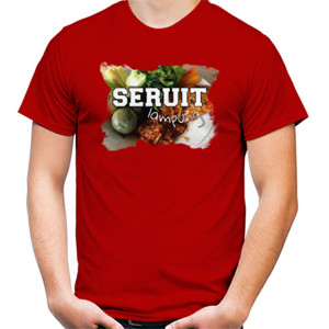 Kaos nama makanan khas lampung seruit