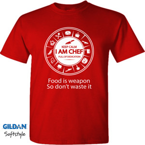 Kaos KAOS CHEF MERAH