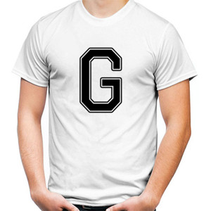 Kaos Kaos Huruf G Keren