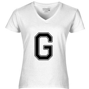 Kaos Kaos Huruf G Keren