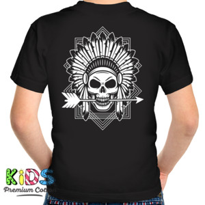 Kaos INDIAN SKULL WITH ARROW 