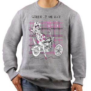 Jaket Sweater Queen Of The Way