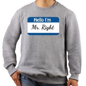 Jaket Sweater Mr. Right