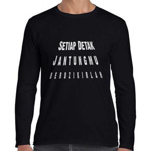 Kaos KAOS PRIA LENGAN PANJANG DZIKIR