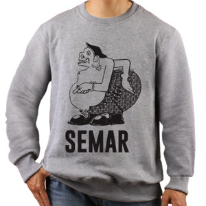 Jaket Sweater Kaos I Love Indonesian Wayang 23 (SB6AT)