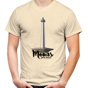 Kaos Monas Jakarta