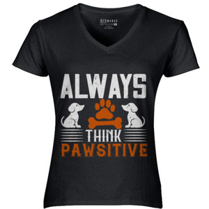 Kaos Always Think Pawsitive