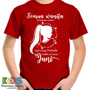 Kaos Wanita Terbaik Lahir di Bulan Juni