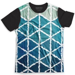 Kaos Fullprint Shade of blue