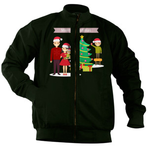 Jaket Bomber Xmas Shirt 07
