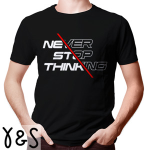 Kaos Kaos NEVER STOP THINKING Keren