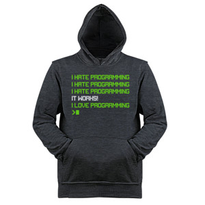 Jaket Hoodie I Hate Programming