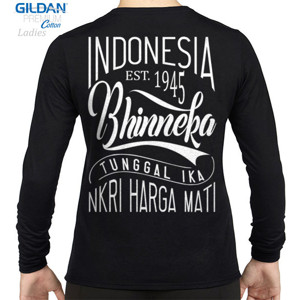 Kaos INDONESIA BHINNEKA