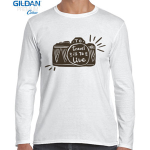 Kaos To Travel is To Live - Girl