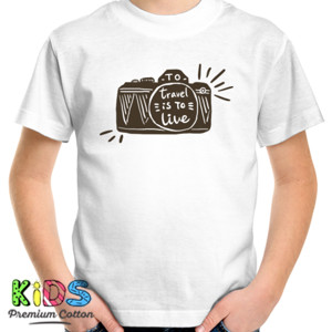 Kaos To Travel is To Live - Girl