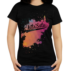 Kaos kitaSATU Runner basic 001