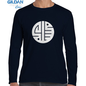 Kaos Muslim Circle White-BlueNavy LP