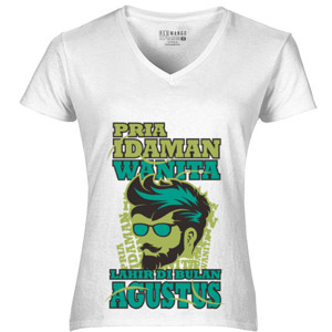 Kaos Pria Idaman Wanita Agustus