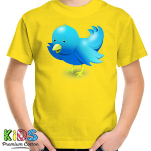 Kaos Cute Twitter Bird - Burung Gereja Yang Lucu