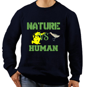 Jaket Sweater Nature VS Human