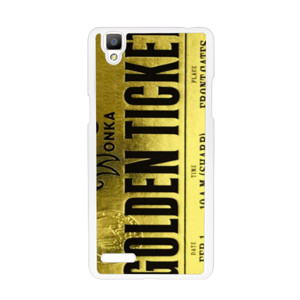 Golden Ticker Wonka 0452 Custom Case Casing HP