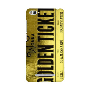 Golden Ticker Wonka 0452 Custom Case Casing HP