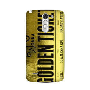 Golden Ticker Wonka 0452 Custom Case Casing HP