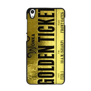 Golden Ticker Wonka 0452 Custom Case Casing HP