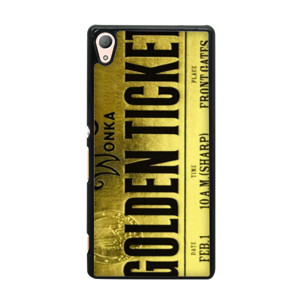Golden Ticker Wonka 0452 Custom Case Casing HP