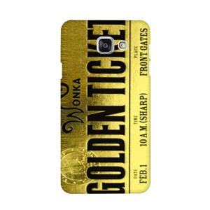 Golden Ticker Wonka 0452 Custom Case Casing HP
