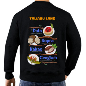 Jaket Sweater Taliabu Land Belakang