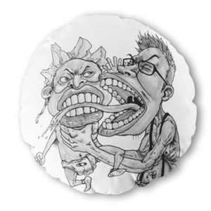 Bantal Bulat TSA-Logo