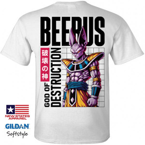 Kaos Reguler Beerus God of Destruction V2