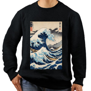 Jaket Sweater The Great Wave off Kanagawa