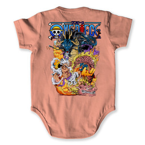 Baby Jumper Kaos Anime One Piece Blue