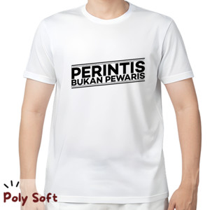 Kaos Perintis Bukan Pewaris (Hitam) 