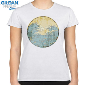 Kaos Japanese Great Wave