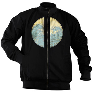 Jaket Bomber Japanese Great Wave