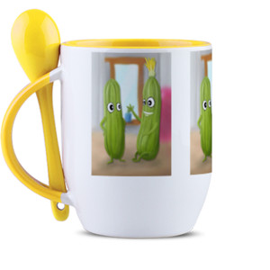 Mug Sendok Vegetable - Mug Sendok by Co_mbro