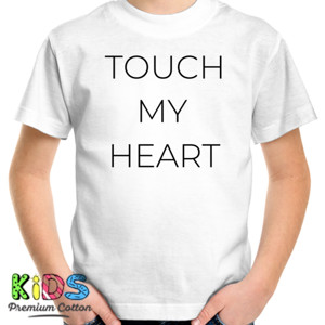 Kaos Touch My Heart Putih