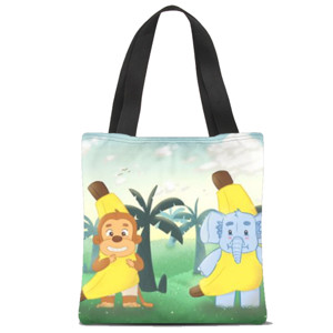 Tas Tote Fullprint Mbronana - Tas Tote by Co_mbro