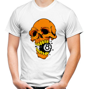 Kaos Ball eight skull