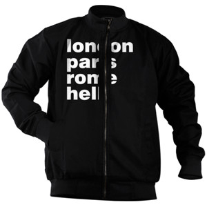 Jaket Bomber London Paris Rome Hell 2