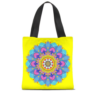 Tas Tote Fullprint Revival Mandala