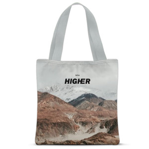 Tas Tote Fullprint higher tote