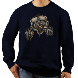 Jaket Sweater Scary Bear  