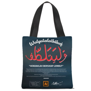 Tas Tote Fullprint Walyatalaththof