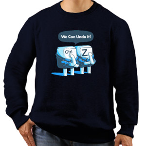 Jaket Sweater We can undo it