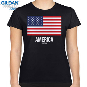 Kaos Bendera Amerika 